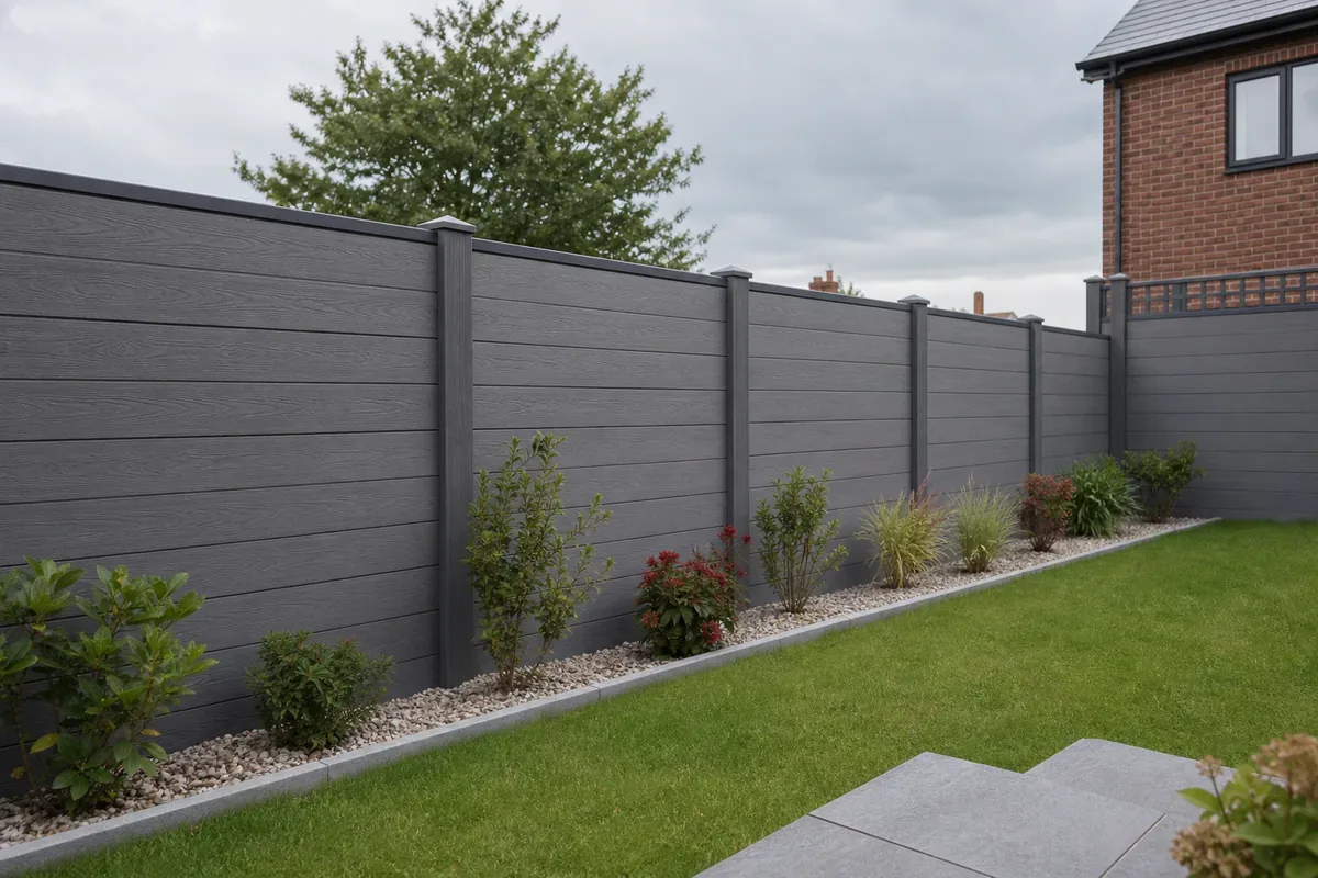 Low maintenance composite fencing in Stafford