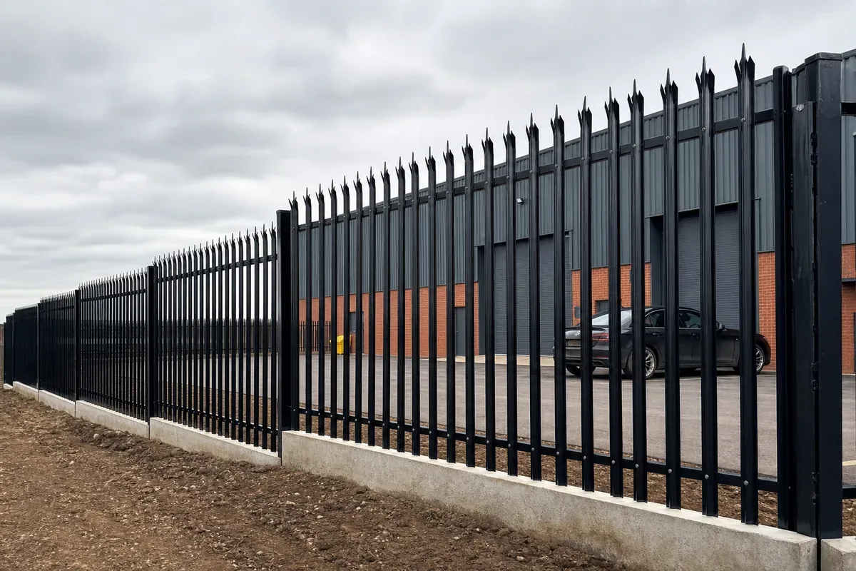 Security fencing installation in Stafford